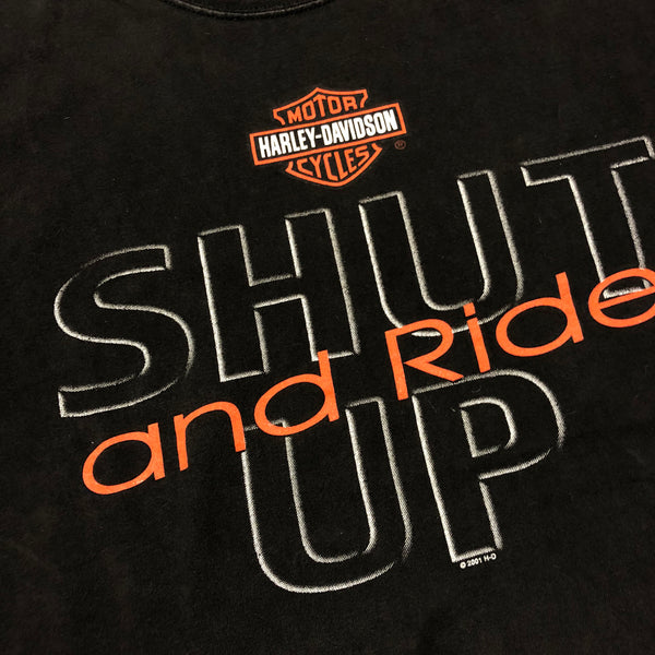 2001 Harley Davidson Shirt Black Size Large - Beyond 94