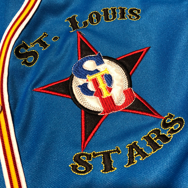 Vintage NWT St. Louis Stars Negro League Jersey #17 Blue Size Large - Beyond 94