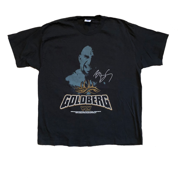 1998 WCW Goldberg Shirt Black Size X-Large - Beyond 94