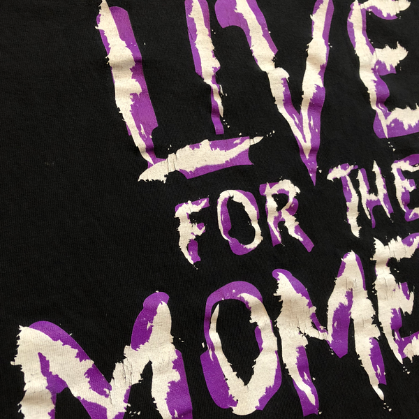 2001 WWF Hardy Boyz "Live For The Moment" Shirt Black Size Large - Beyond 94