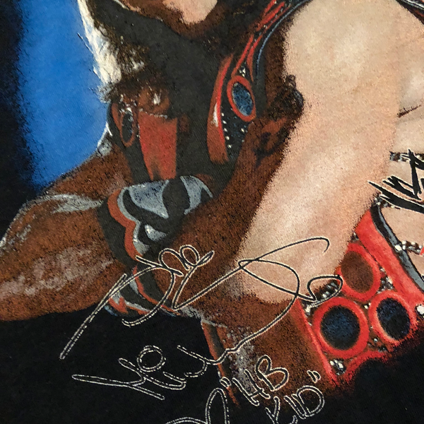 90's WWF Shawn Michaels "HBK" Shirt Black Size X-Large - Beyond 94
