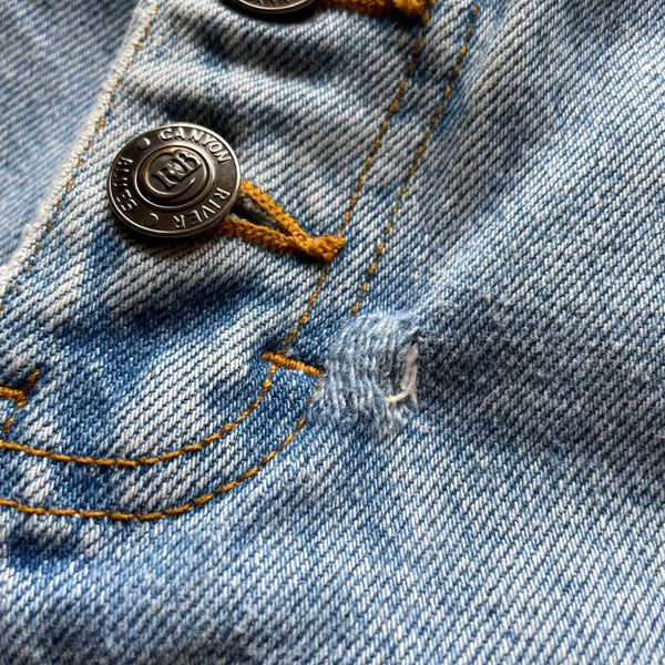 Vintage Y2K Button Fly Bell Bottom Jeans Size Women's 28" x 30"