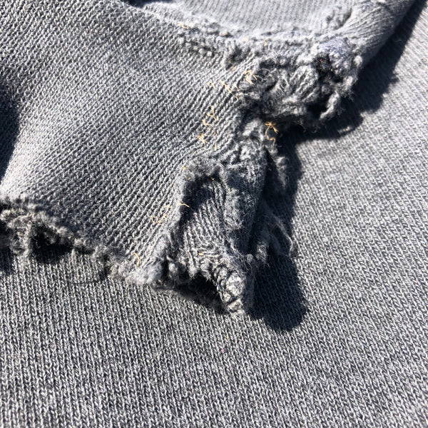 Vintage 90s Adidas Trefoil Distressed Sweatshirt Size X-Large