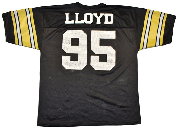 Vintage 90s Pittsburgh Steelers Greg Lloyd Logo Athletic Size Large