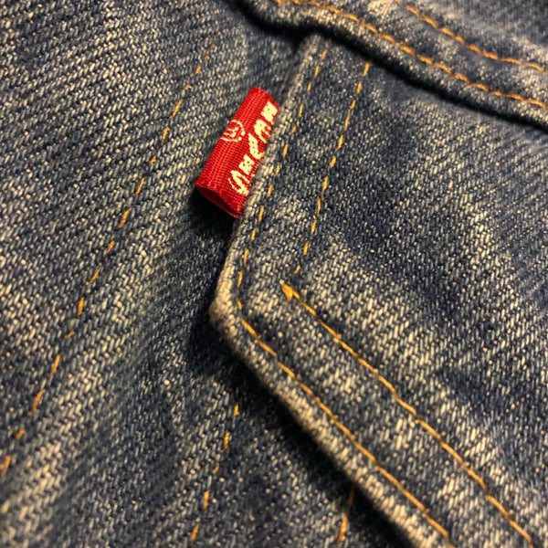 Vintage 70s Levis Trucker Jean Jacket Size Medium (42)