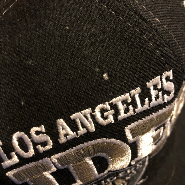Vintage 90s Los Angeles Raiders Starter Tri Power Snapback Hat OS