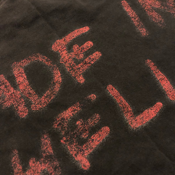 1997 Friday The 13th Jason Voorhees Movie Distressed Shirt Size Medium