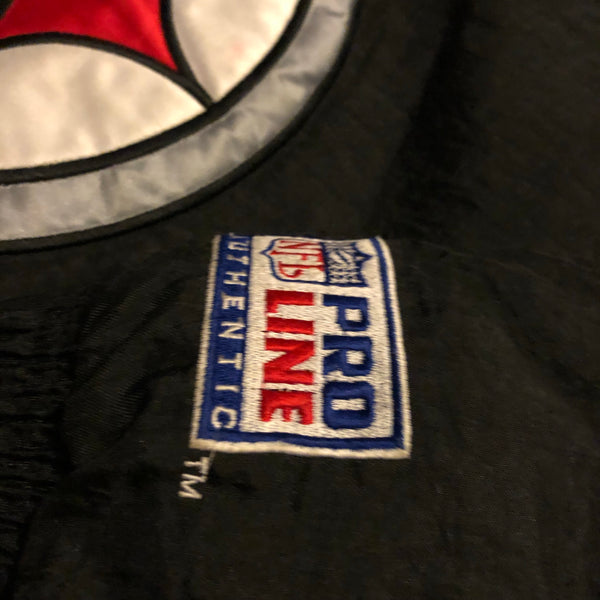 Vintage 90s Pittsburgh Steelers Starter Pro Line Puffer Pullover Jacket Size Large