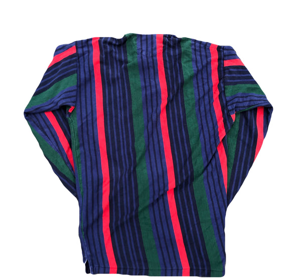 Vintage Chaps Ralph Lauren L/s Polo Shirt Multi Size Large - Beyond 94