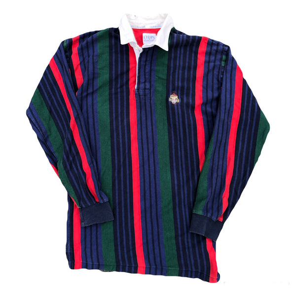 Vintage Chaps Ralph Lauren L/s Polo Shirt Multi Size Large - Beyond 94