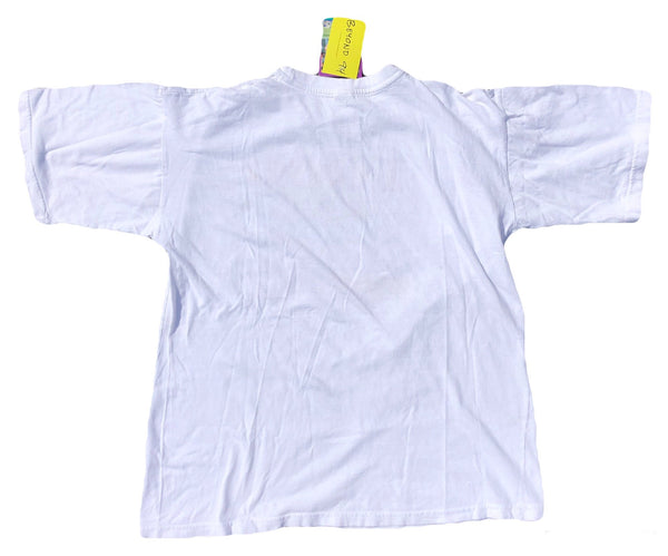 1993 WWF Intelligent Food Shirt White Size Large - Beyond 94