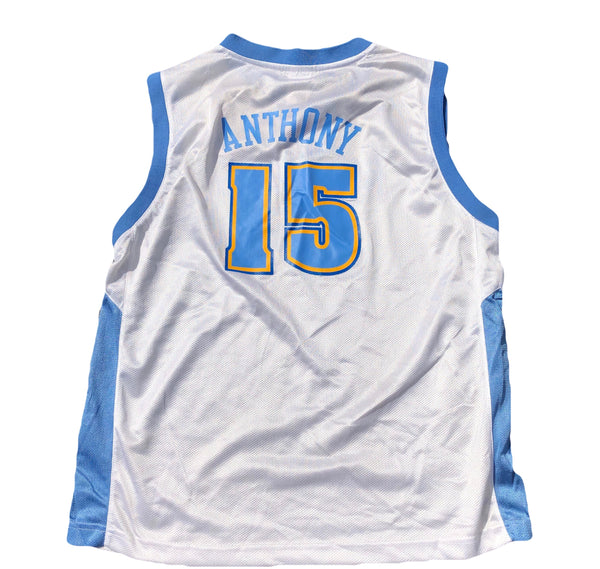 2003 Carmelo Anthony Rookie Jersey White Size Youth X-Large (Men's Small) - Beyond 94