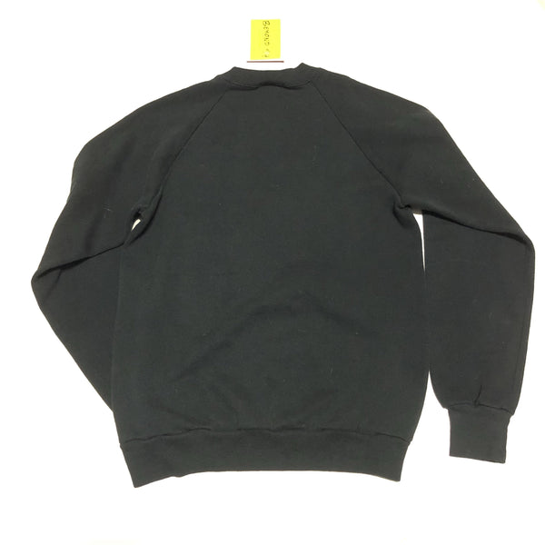 1987 Wolf Sweatshirt Black Size Medium - Beyond 94
