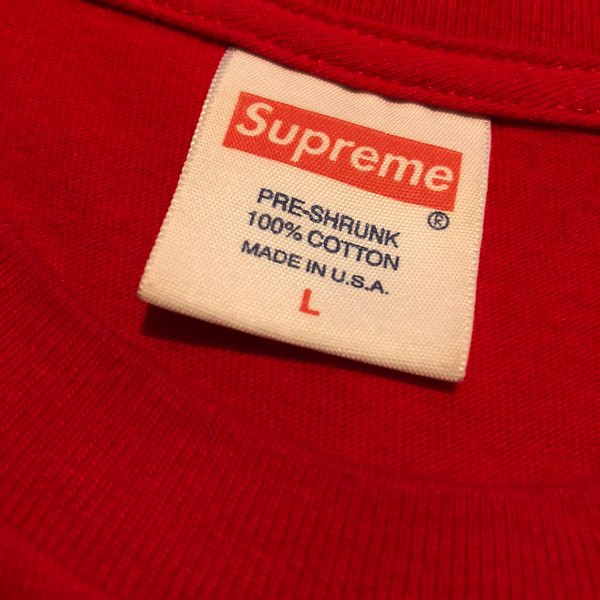 Supreme SS15 Kids 40 Oz Shirt Red Size Large - Beyond 94