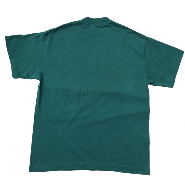 1991 Single Stitch MLB Oakland Athletics Shirt Green Large - Beyond 94