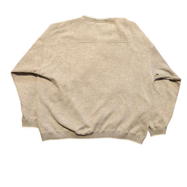 Vintage NFL New England Patriots Crewneck Grey Size X-Large - Beyond 94