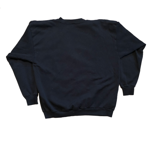 1994 Pittsburgh Penguins Logo Crewneck Black Size X-Large - Beyond 94