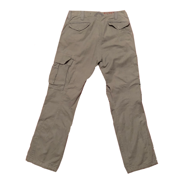 Vintage Polo Ralph Lauren Cargo Pants Blue-Grey Size 34x32 - Beyond 94