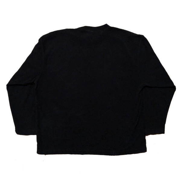 Vintage Tommy Hilfiger Athletic Fleece Black Size Large - Beyond 94