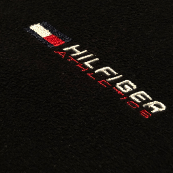 Vintage Tommy Hilfiger Athletic Fleece Black Size Large - Beyond 94
