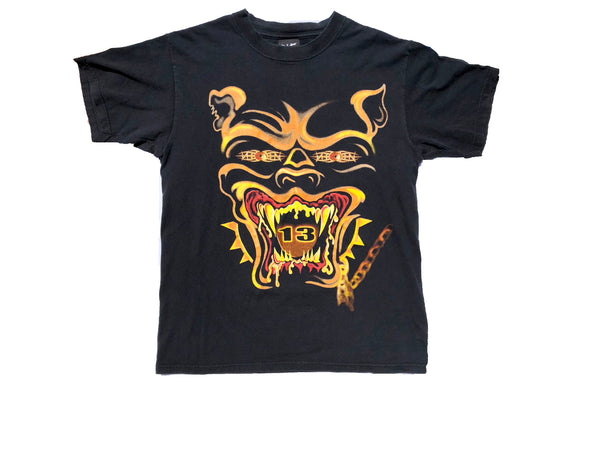 2000 WWF Taz "Just Another Victim" Shirt Black Medium - Beyond 94